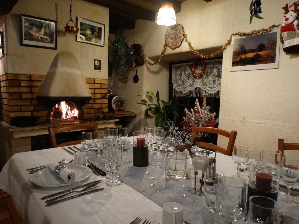Chambres D'Hotes De La Ferme Auberge De Mesauboin Billé Exteriör bild